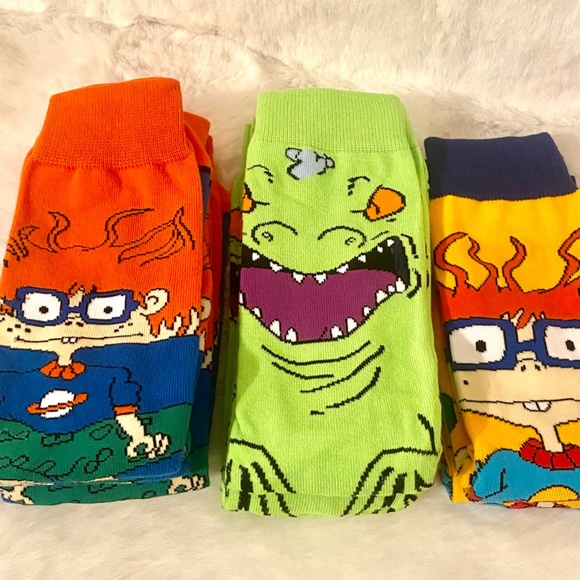 NWT *Rugrats 3 Pack Collection Socks* - Picture 2 of 4